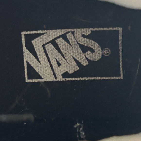 VANS Off the Wall black suede shoes youth size 13 - Picture 6 of 7